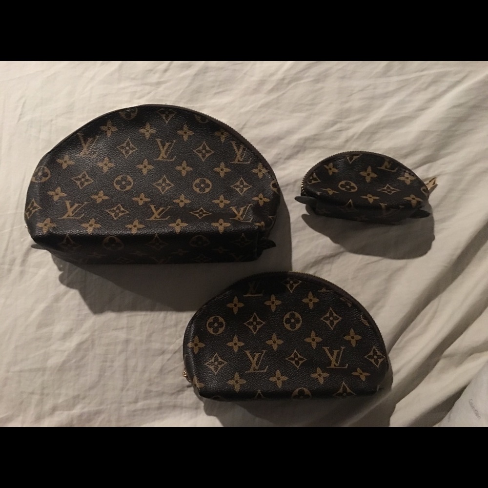 LV cosmetic bags